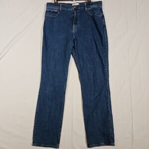 Abercrombie & Fitch Dark Blue Straight Leg Jeans
